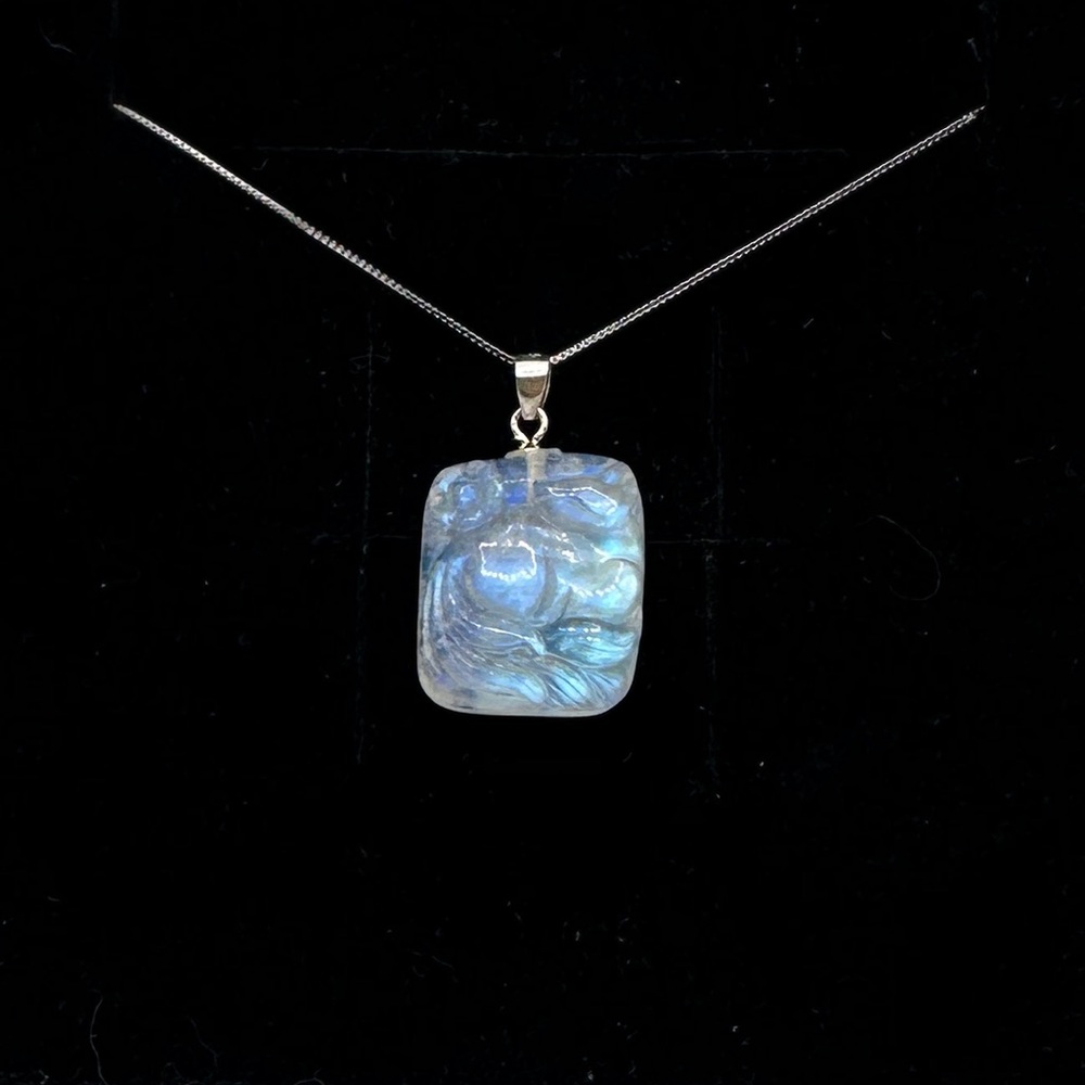 Moonstone pendants sterling silver